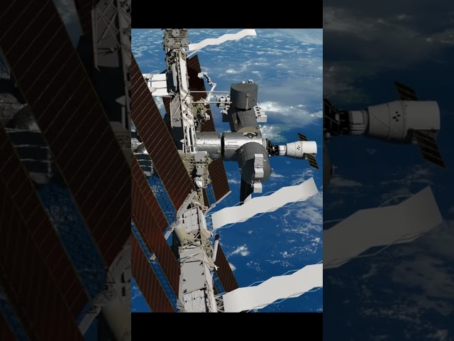 Dream Chaser Visits the ISS animation