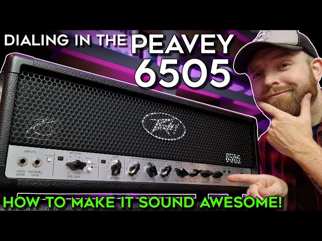 The Best Peavey 6505 Settings For HUGE Tones! (Dialing In)