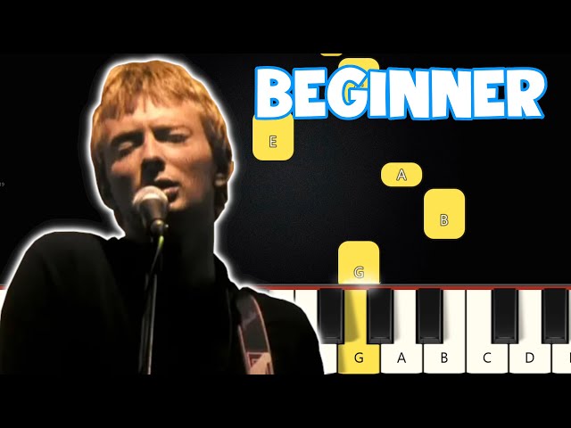 Creep - Radiohead | Beginner Piano Tutorial | Easy Piano