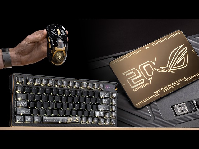 ROG Edition 20 Peripheral Unboxing and Quick Look