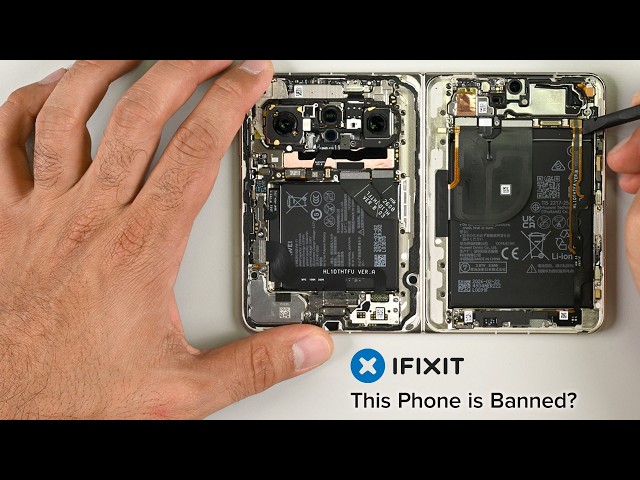 This Foldable Looks Like the Future… Until You Repair It - Huawei Pura X Max Teardown