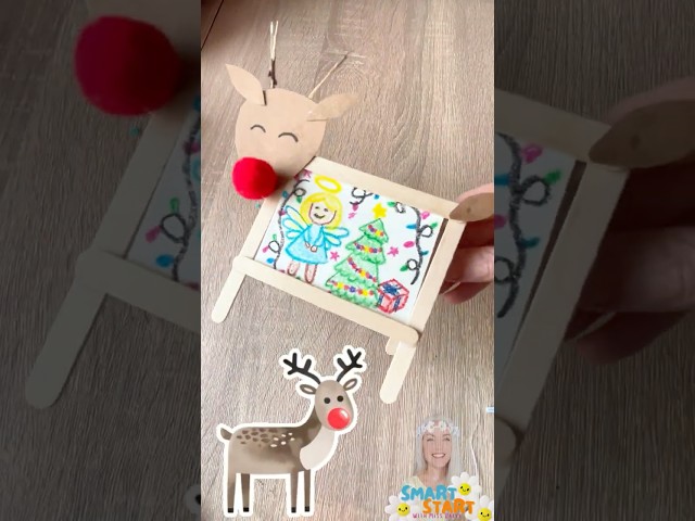 Easy Popsicle Stick Reindeer Craft Anyone Can Do!