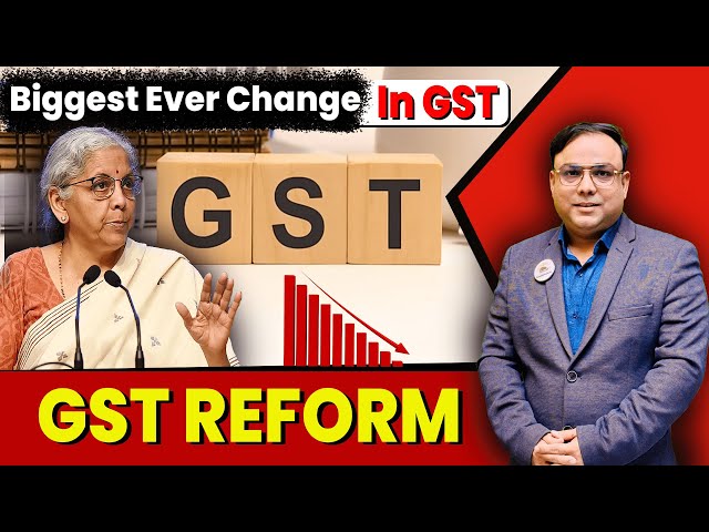 NEW GST RULES 2025 | GST 2.0 with 2-slab structure approved by GST Council | GA BY PIYUSH SIR