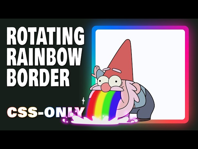 Animated Gradient Border with CSS | Tutorial