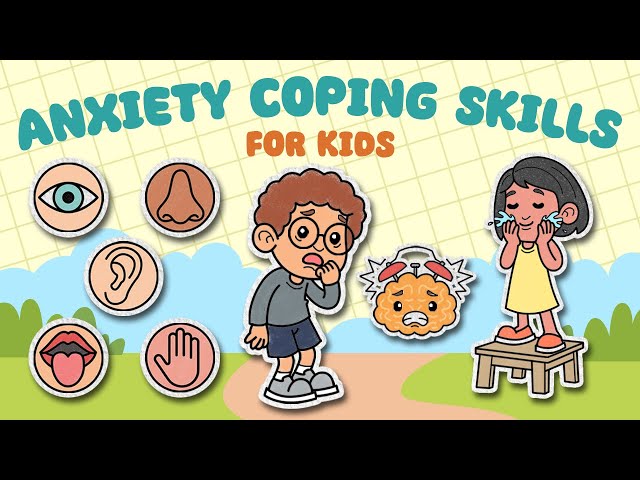 Anxiety Relief Exercises | 10 Anxiety Coping Skills for Kids | 5-minute Techniques to Calm Down