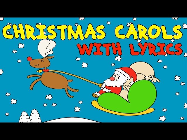 Christmas Carols with Lyrics Playlist 🎅 Instrumental Christmas Songs Mix 🎄 Xmas Holiday Music