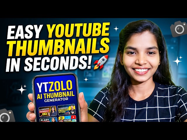 YouTube Thumbnail Creating App 🎨🤖 | Create Thumbnails Faster with AI,  create youtube thumbnail