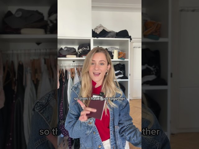 How I put together outfits for a trip (new method!) #ChatGPT_Partner