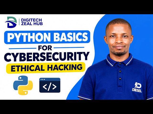 🐍 PYTHON FOR CYBERSECURITY | Learn Python Basics for Ethical Hacking 🔐
