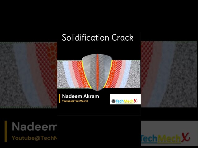 Solidification cracking/centerline cracking/hot shortness /Hot Cracking #welding#metallurgy #metals