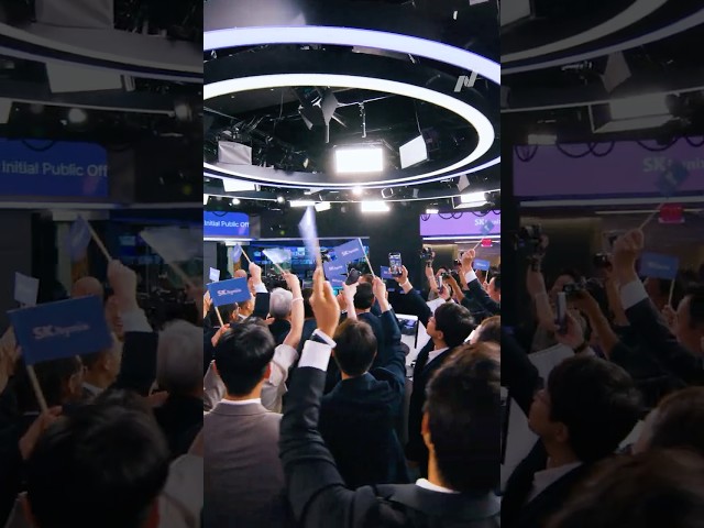 @SK하이닉스 [SK hynix] is now listed on the Nasdaq Exchange