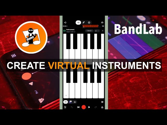 How to create your own virtual instrument sounds in Bandlab 