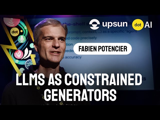 LLMs as constrained generators - Fabien Potencier - Upsun