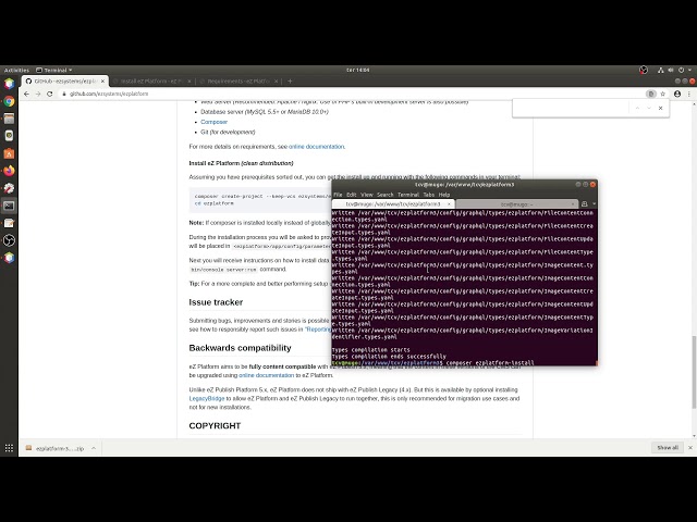 Checking eZ Platform 3 and install troubleshooting