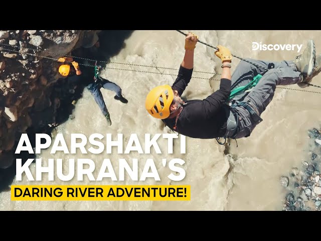 Chef Ranveer Brar & Aparshakti Khurana's Extreme River crossing| Star vs Food: Survival Edition