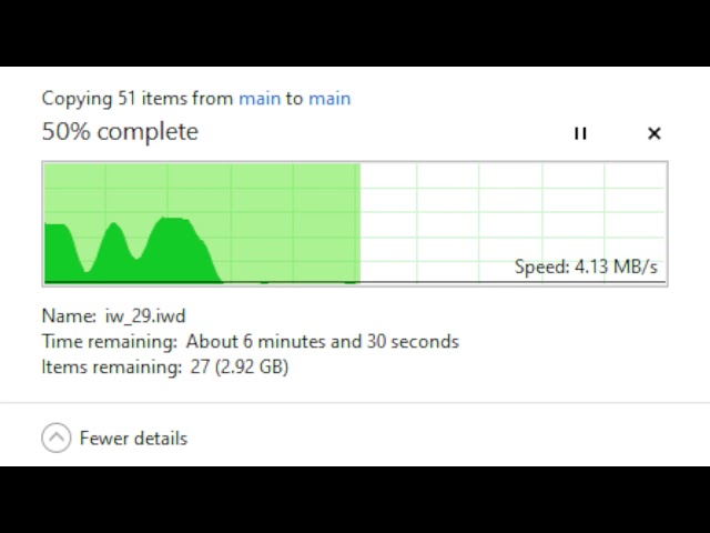 Problem copying from HDD to SSD, very slow