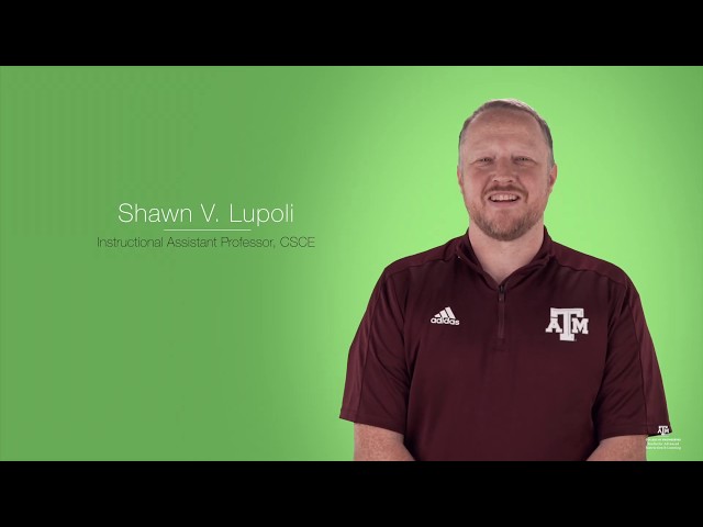 CSCE 221 Data Structures and Algorithms Course Intro (Dr. Shawn Lupoli)