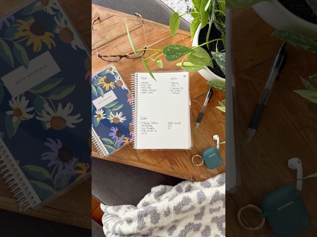 Sometimes you just need a good brain dump! My ​Erin Condren Compact Vertical.  #braindump #todolist
