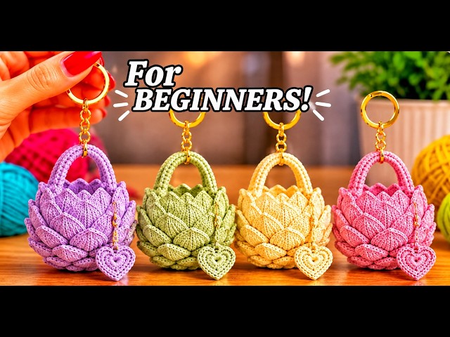 SUPER EASY😱This VIRAL MINIMALIST BAG KEYCHAIN Is a BEST-SELLER! Easy & Beginner-Friendly