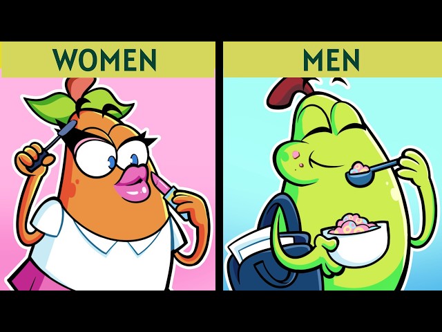 Men vs Women: Getting Ready for Work 😂 | Relatable Daily Differences