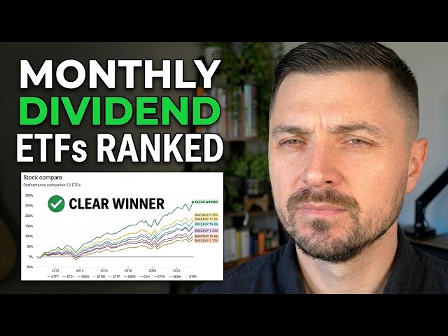 The Best Monthly Dividend ETFs In 2026 (I Ranked 12)