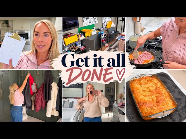 Getting It All Done! Cleaning, Homemaking and Sorting my Life Out
