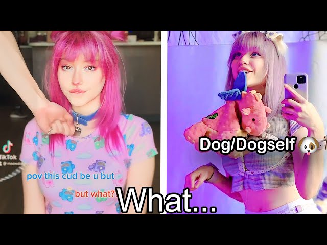 Tiktok Girl Now IDENTIFIES AS A DOG....