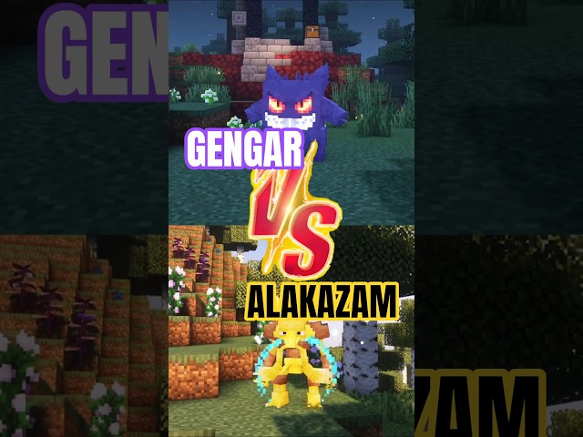 Gengar vs. Alakazam | Cobblemon which is better?