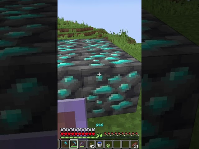 Session loot #minecraft #mining #gaming #diamond #minecraftmemes