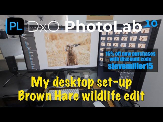 How I Setup My Desk for Fast Photo Editing in DxO PhotoLab