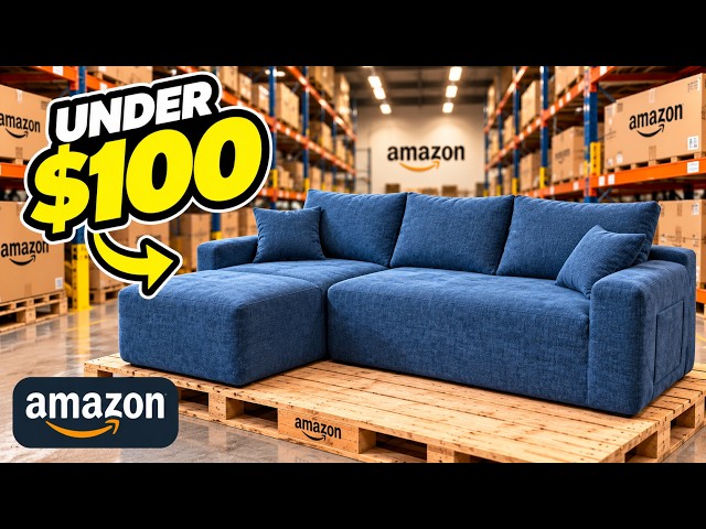 50 INSANE Amazon Furniture Deals Under $100 SELLING FAST!