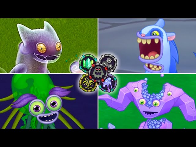 (Old) Ethereal Monsters - All Monsters Islands, Sounds & Animations | My Singing Monsters