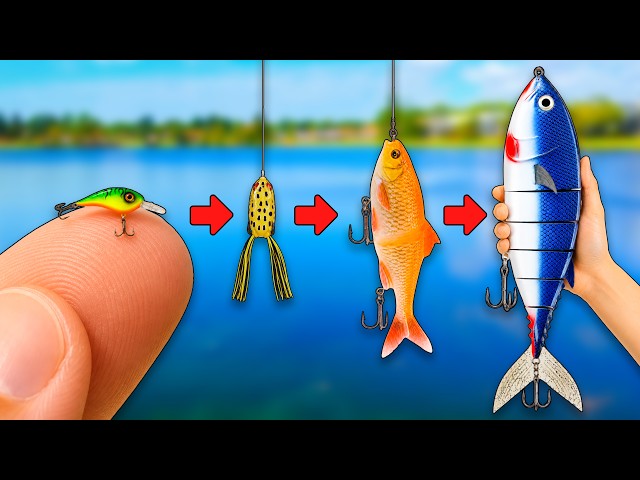 Every Time I Catch A Fish, My Lure Gets BIGGER!