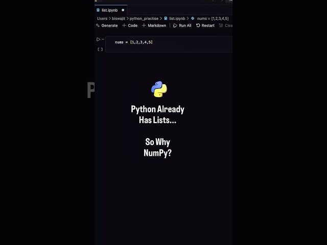 The Problem Python Lists Couldn’t Solve 🤯