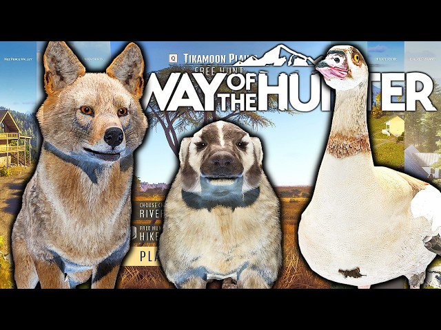Hunting My Least Favorite Animals on Every Map! | Way of the Hunter