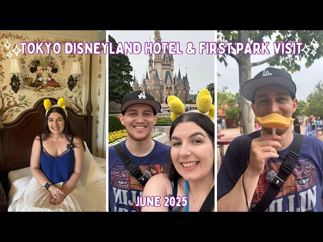 Tokyo Disneyland Hotel Park Grand View Room & First Ever Visit to Tokyo Disneyland! | DAY4 P2 JUNE25