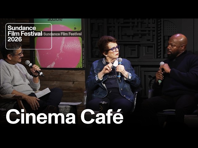 Cinema Café: Billie Jean King & Antoine Fuqua