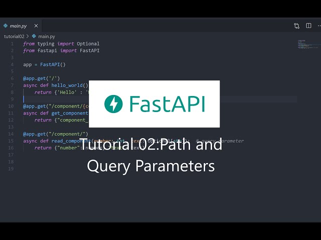 FastAPI Series | Tutorial 02 (Path and Query Parameters)