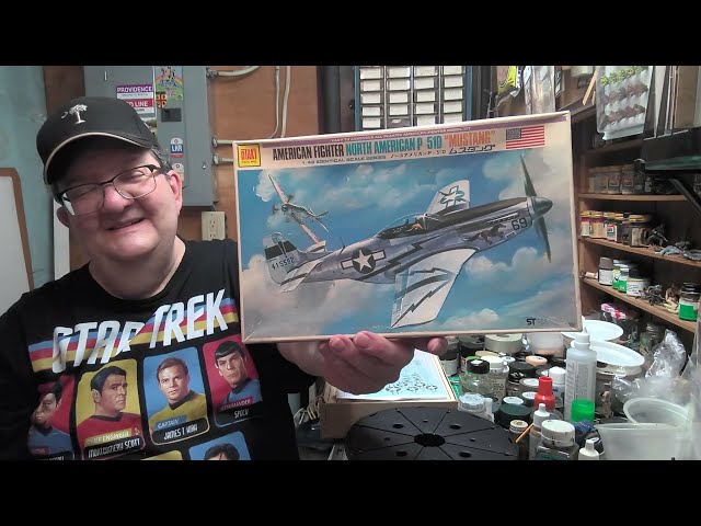 Model Building - P-51D Mustang in 1/48 scale by Otaki