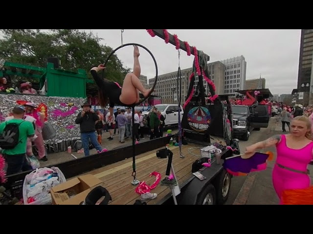 Spanish Town Parade   Bayou Cirque 2 26 2022 180 sbs