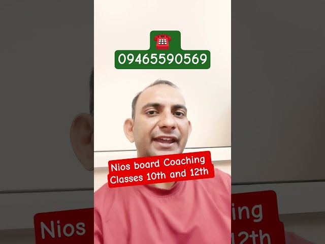 nios board 12 coaching centre in panchkula / nios 12 coaching centre in Zirakpur