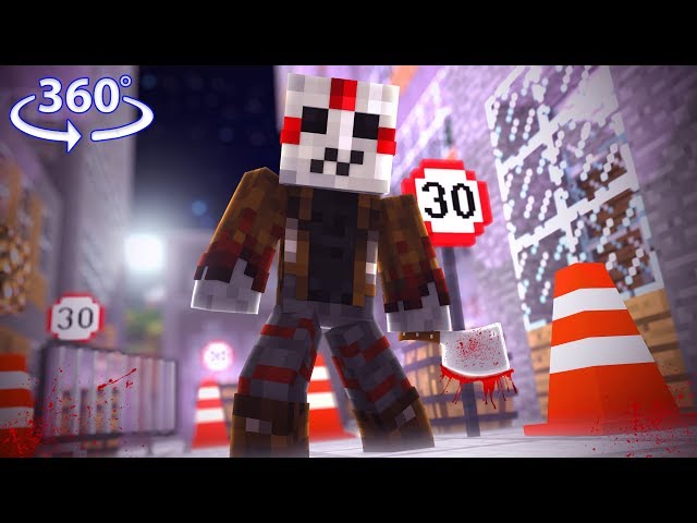 360° Friday The 13th - JASON THE SLAYER! - Minecraft 360° Roleplay