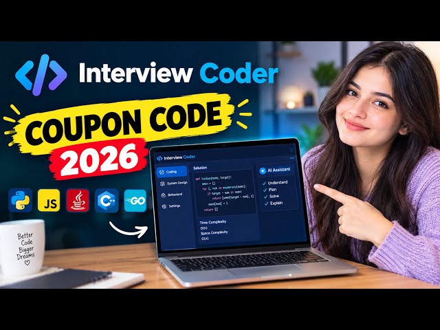 Interview Coder Coupon Code 2026 – AI Coding Interview Assistant