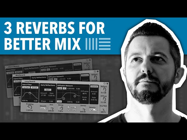 🔴 3 REVERBS FOR BETTER MIX | ABLETON LIVE