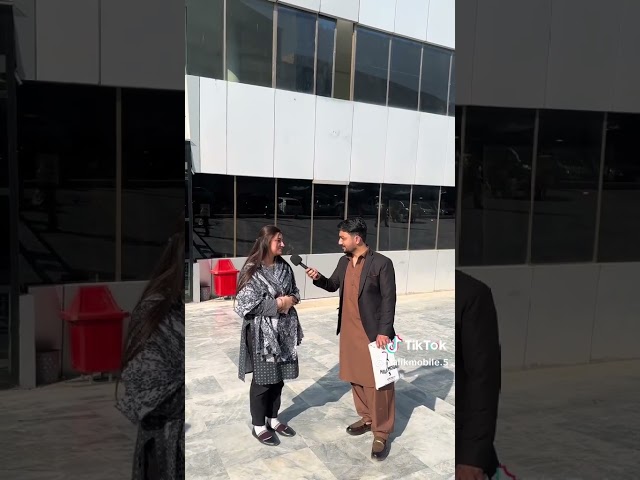 My daughter interview at Iqra National University Peshawar