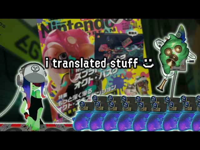 I found more Octo Expansion lore in a Japanese magazine?