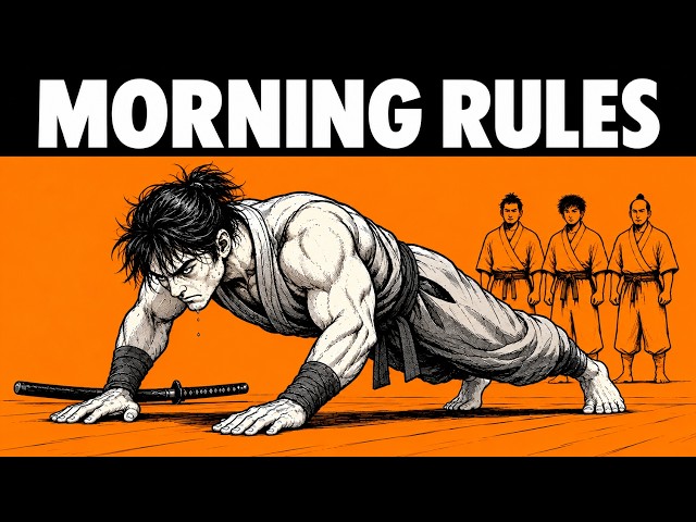 These 4 Morning Rules Will Break Your Lazy Habits (Shugyo-Do Framework)