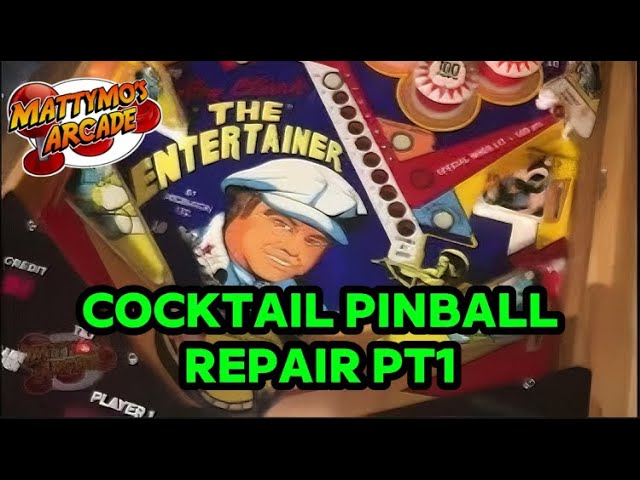 Roy Clark Cocktail Pinball Repair pt1
