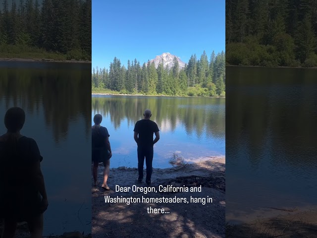 Hang in there Oregon, Washington and California