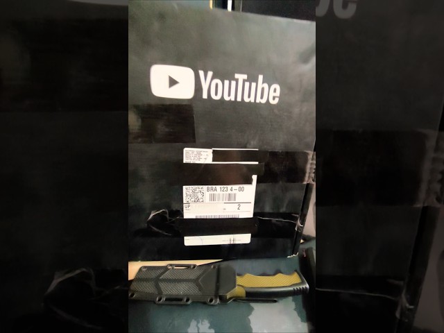 Recebi uma caixa do YOUTUBE
